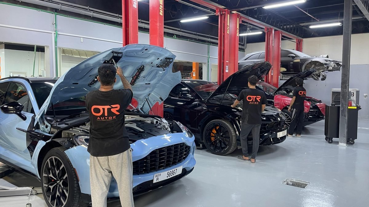 Engine Repair & Diagnostics at OTR Autos Dubai